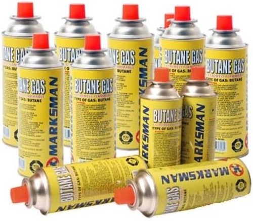 Butane gas bottles canisters - butane,