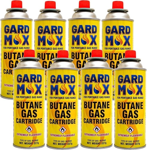 Butane gas bottles - 8, x