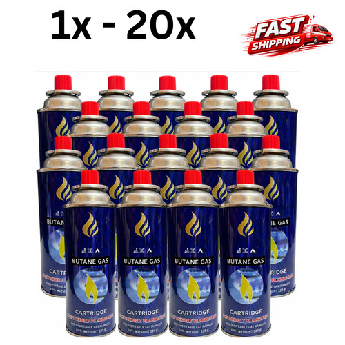 Butane gas bottles canisters - gas,