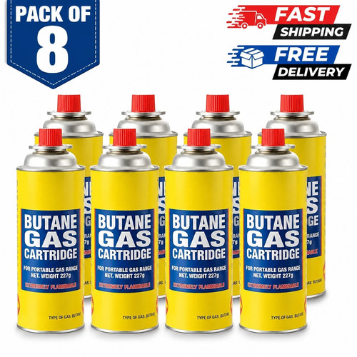 Butane gas bottles - x,