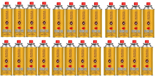 24x butane gas - 24x, bottles