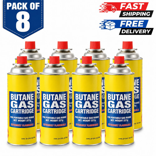 Butane gas bottles - 8,