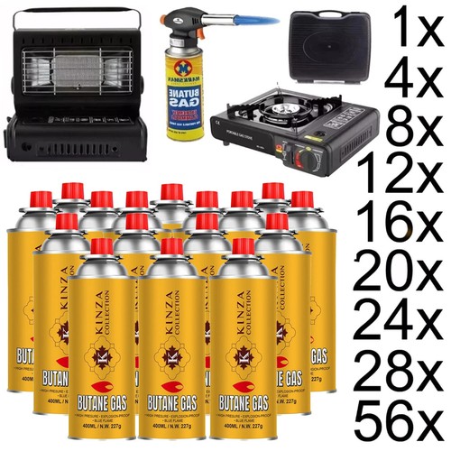 Butane gas bottles - butane, canisters