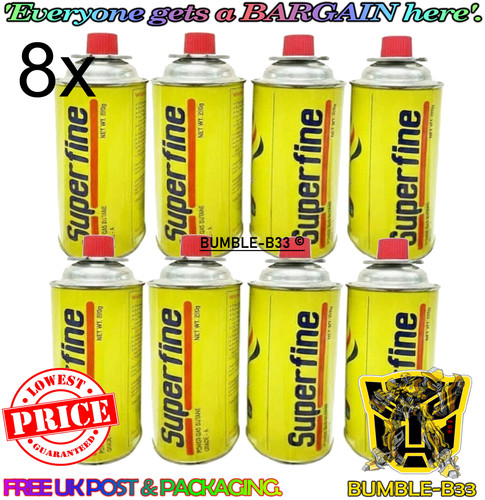 Butane gas canisters - butane, for