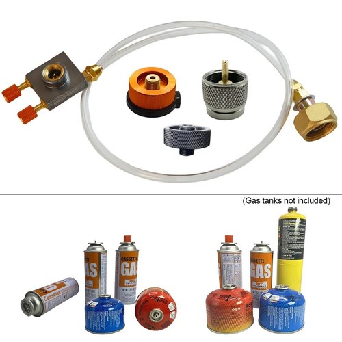 Gas refill adapter - refill, propane
