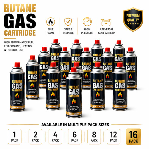 Butane gas bottles canisters - butane,