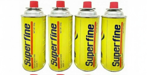 Butane gas canisters for - gas,