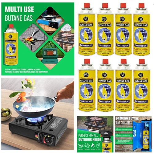 Butane gas bottles - 8,